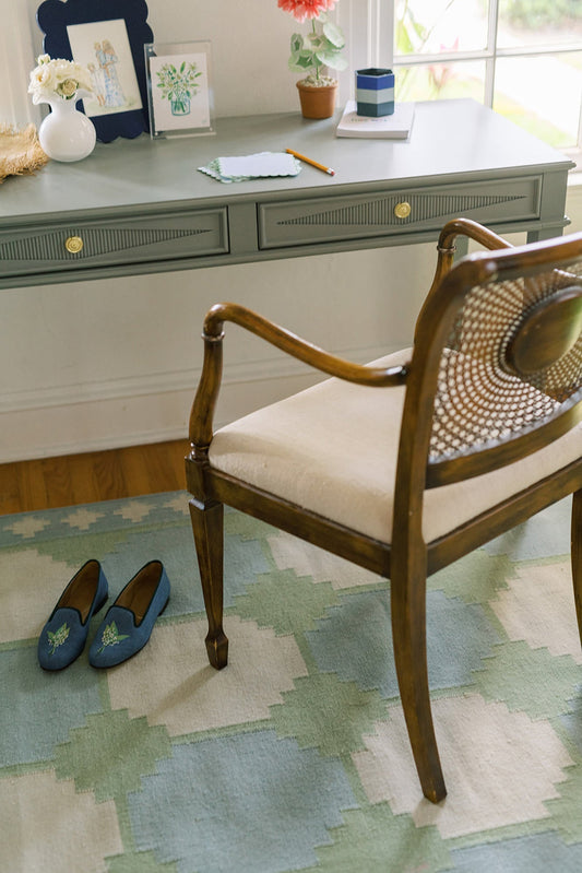 Geometric Flatweave Dhurrie Rug