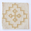 Gold Cross Flatweave Rug Sample