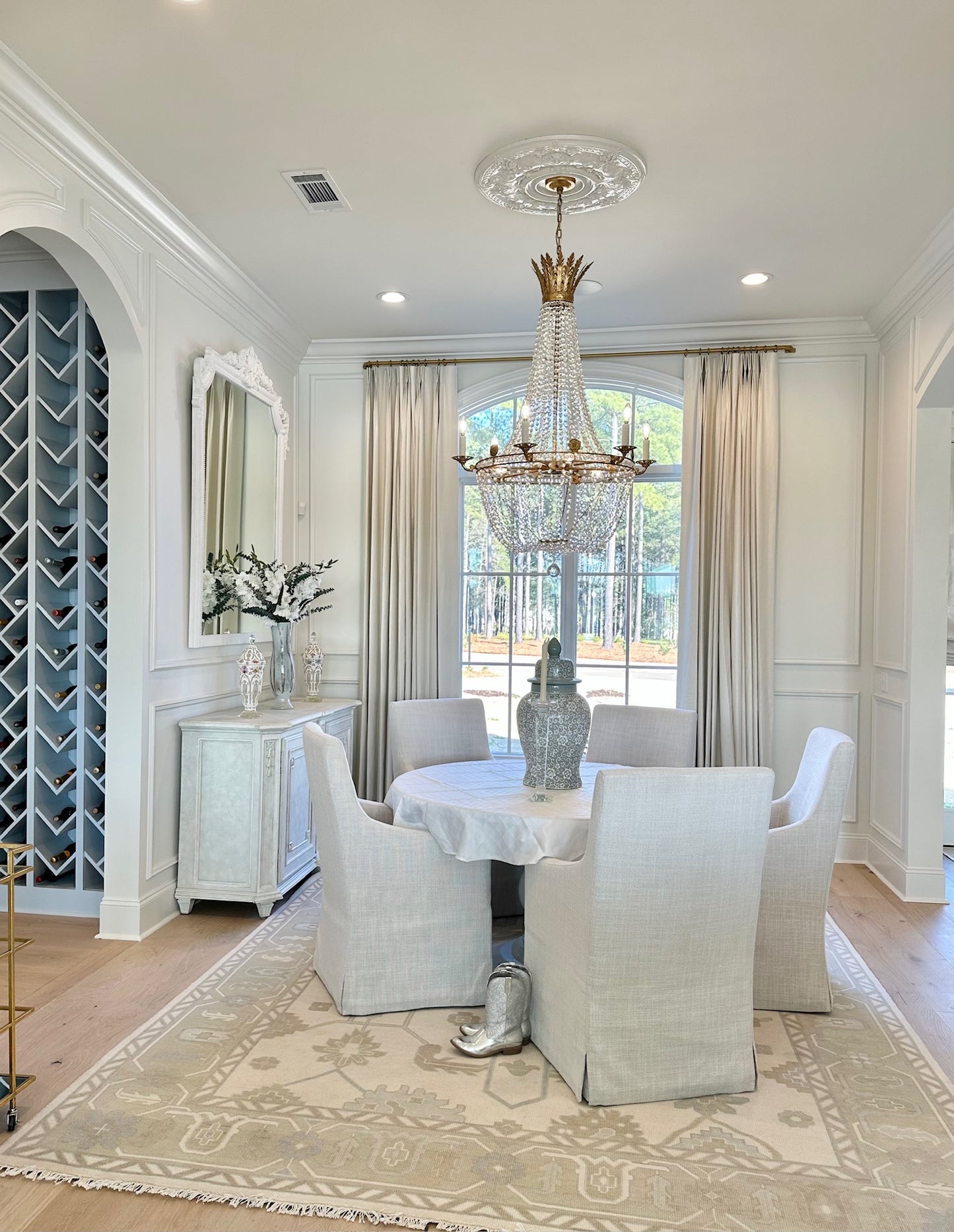 Pearl Modern Oushak Rug (ready to ship)