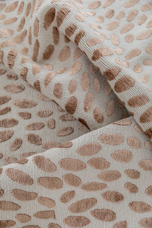 Jane in Tobacco Silk Handcrafted Rug