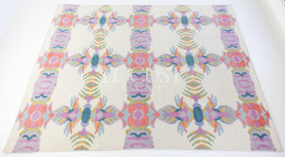 Evie in White Modern Oushak Rug