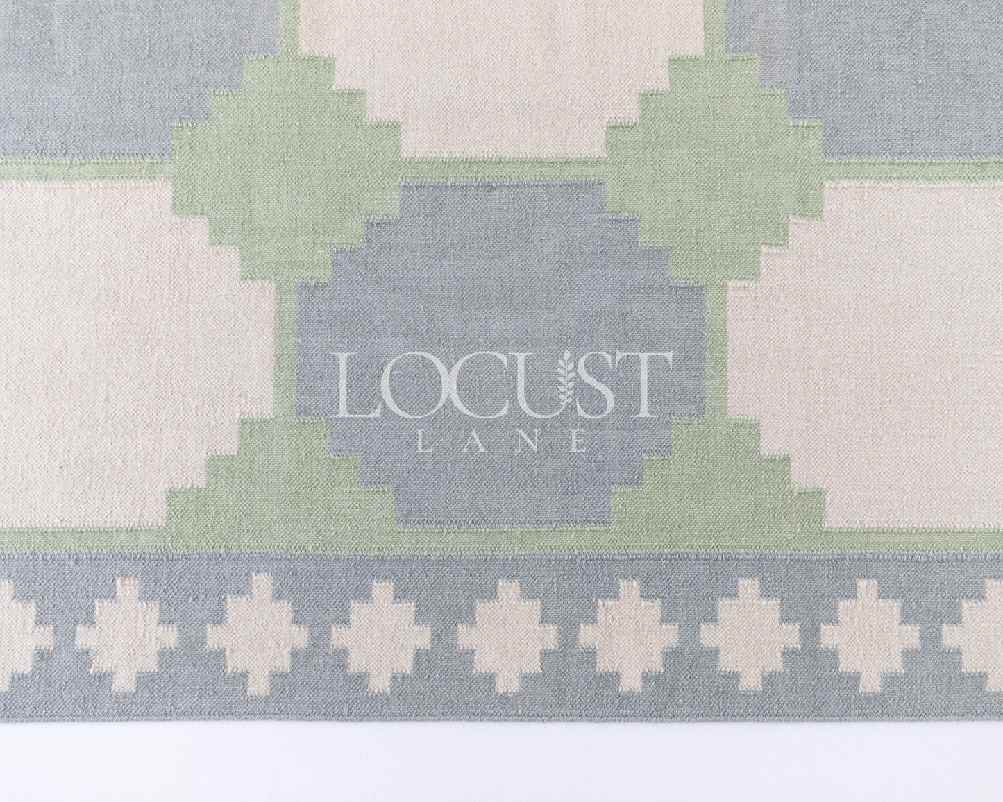 Geometric Flatweave Dhurrie Rug