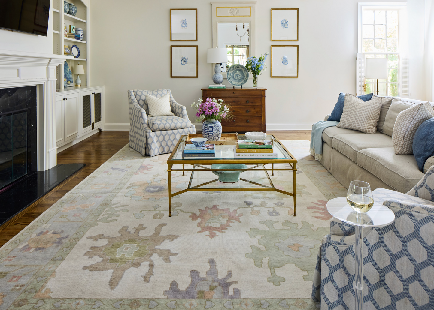 Nellie Modern Oushak Rug