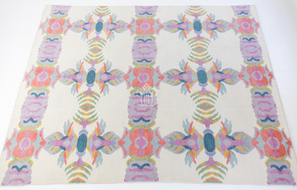 Evie in White Modern Oushak Rug