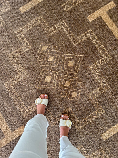 Sienna Hand Knotted Sumak Rug