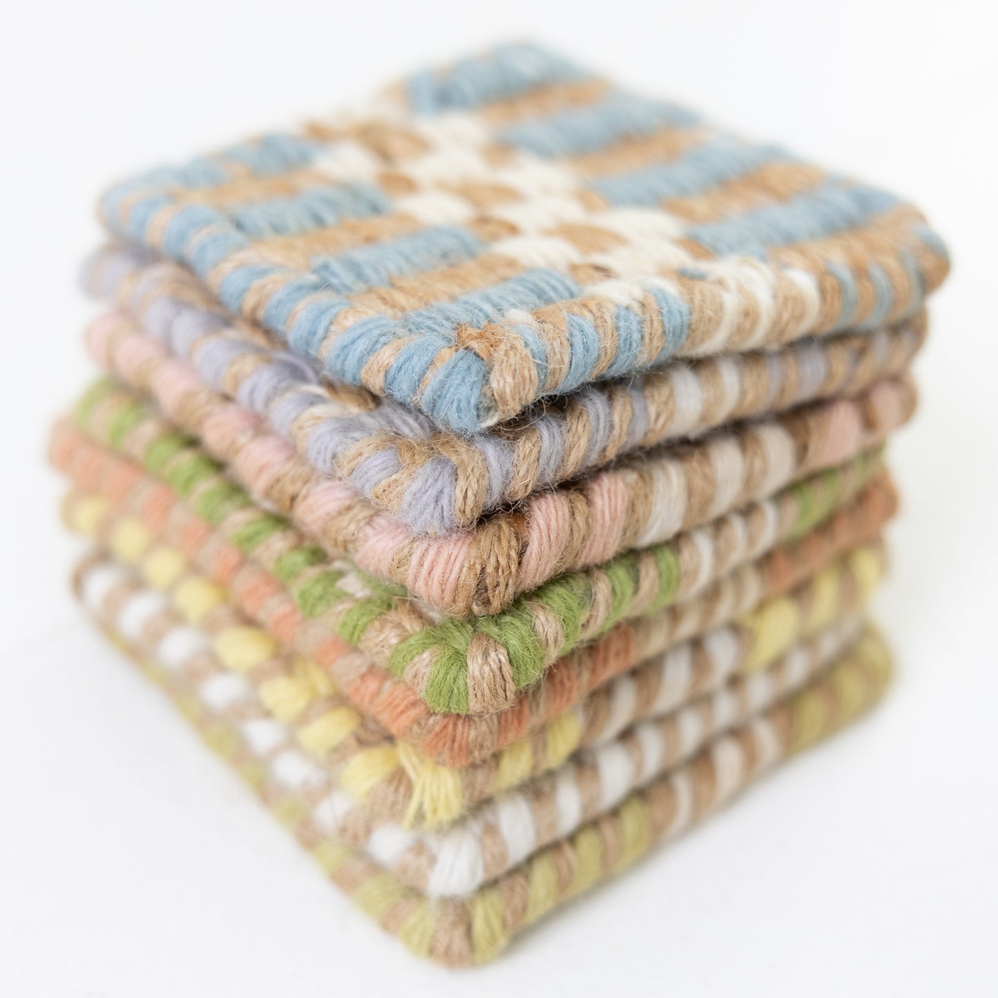 Violet Pearl Jute & Wool Combo Rug