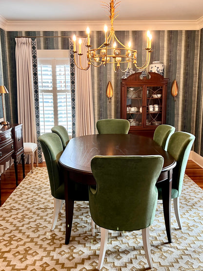 Gold Cross Flatweave Dhurrie Rug